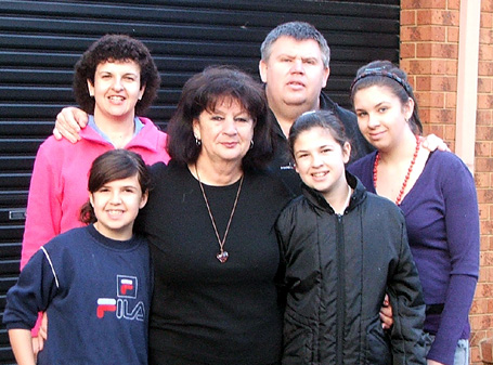 Aaron and his family
