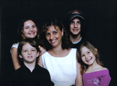 Trisha and her children