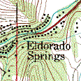 Topological map of the Eldorado area