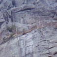 Wallface from the talus field