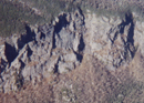Aerial photograph of Wallface